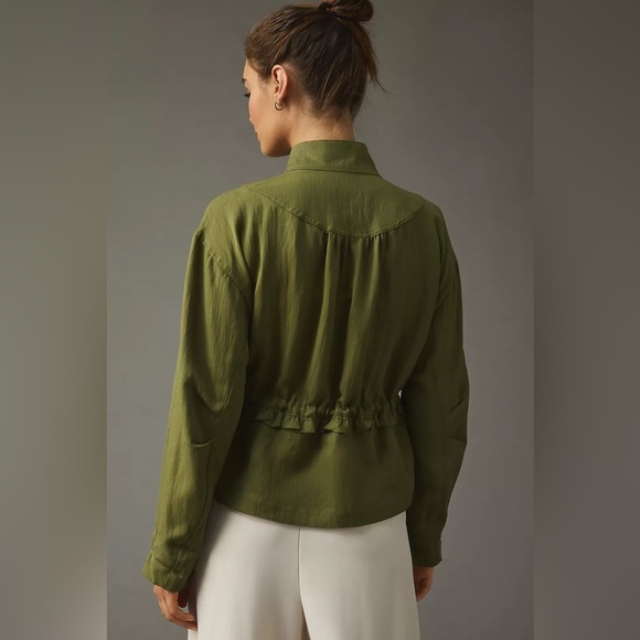 Anthropologie Oversized Utility Jacket , sz : XS - Picture 3 of 14